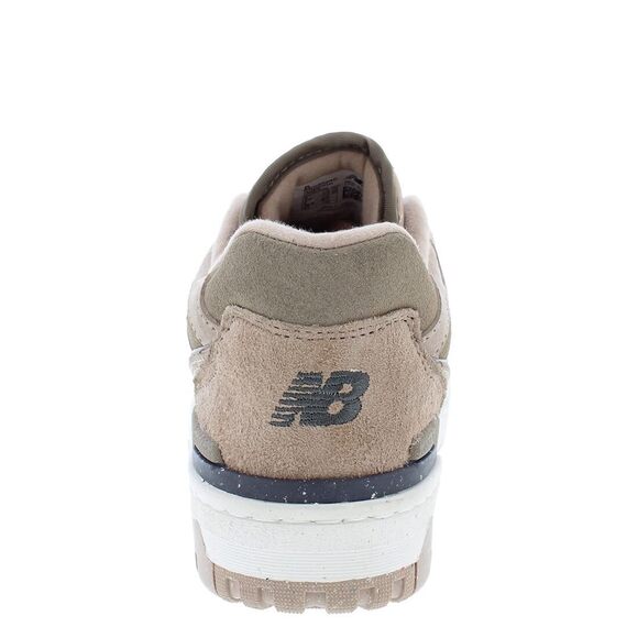 New Balance 550 WMNS Sneakers, Mushroom/Flat Taupe/Sea Salt, Size 7.5